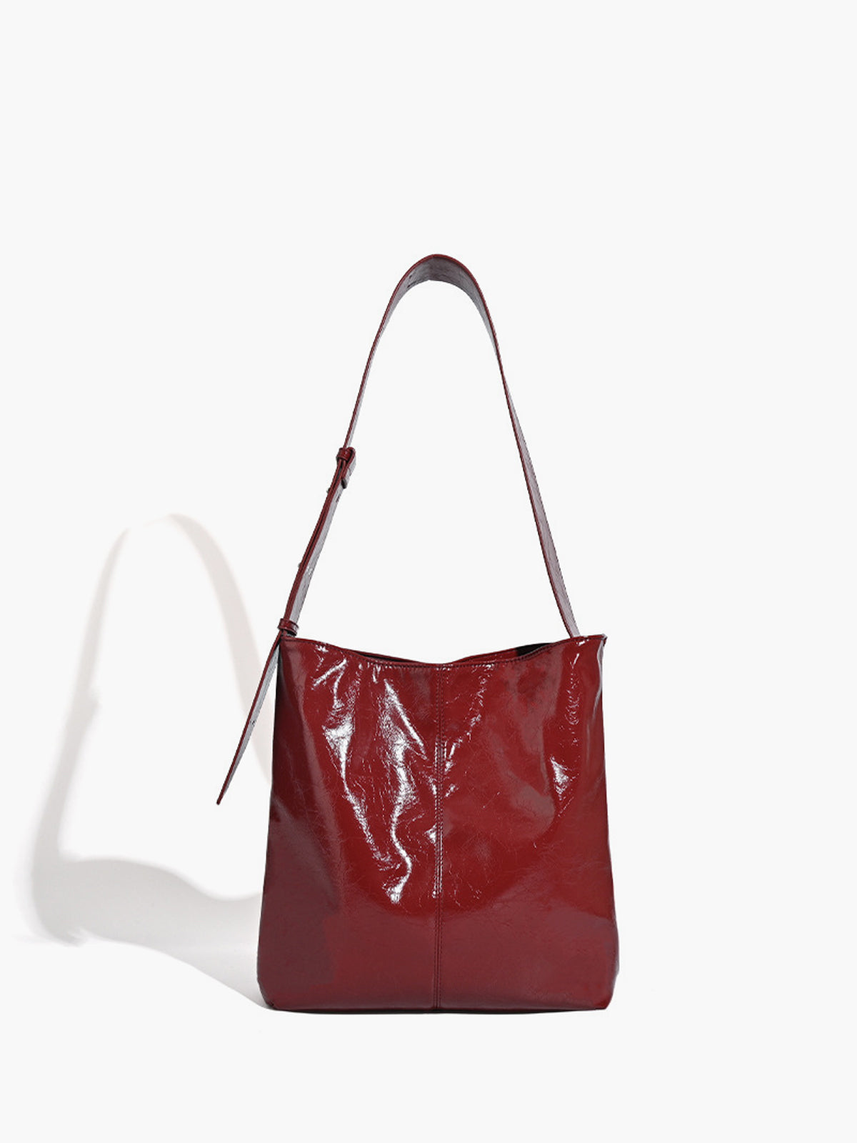 Red Over Size Tote Bag