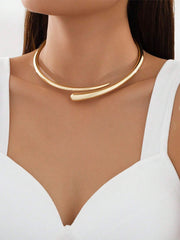 Su Damlası Açık Choker